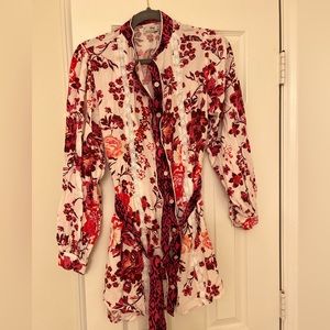 Maaji button down floral dress